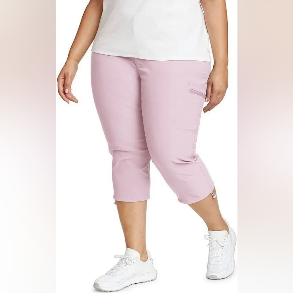 Eddie Bauer Light Pink Capri Pants